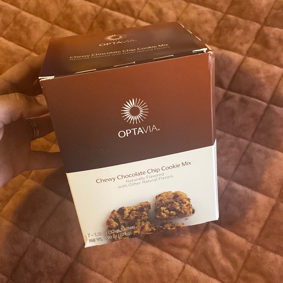 OPTAVIA Other Optavia Full Unopened Box Fuelings Chewy Chocolate Chip Cookie Mix Plus Trays